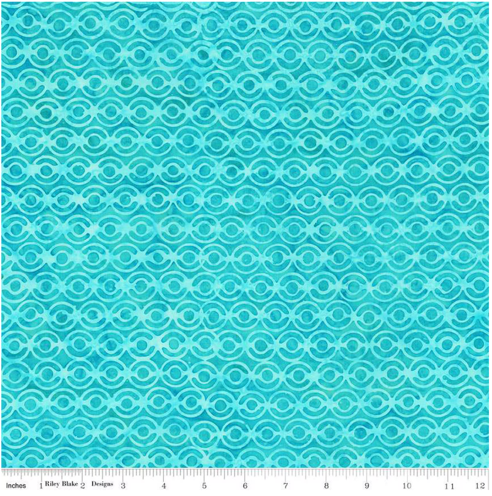 Riley Blake Expressions Batiks "Geometric Splash" Half-yard Bundle - 10 Fabrics, 5 Total Yards