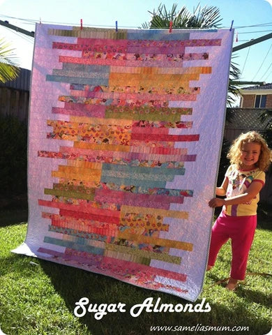 Free "Sugar Almonds" Jelly Roll Pattern