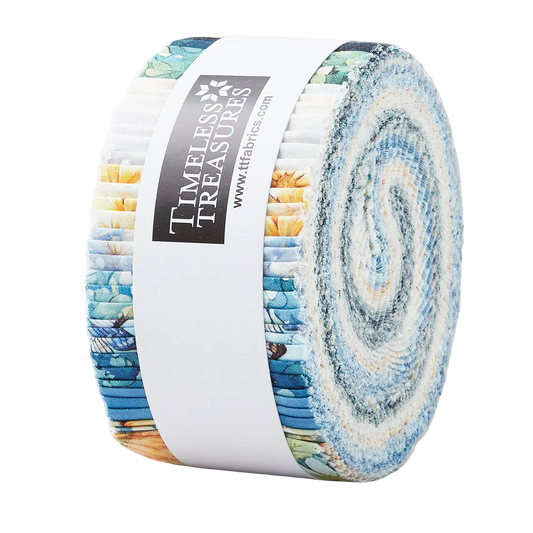 Timeless Treasures - Forest Whisper - 40 2.5" Strips/Jelly Roll