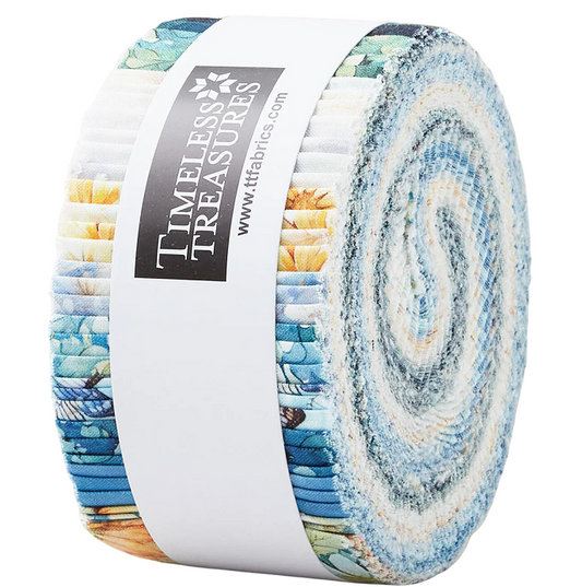 Timeless Treasures - Forest Whisper - 40 2.5" Strips/Jelly Roll