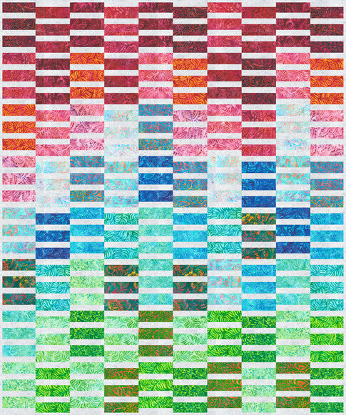 Free "Ray" Jelly Roll Pattern From Robert Kaufman!