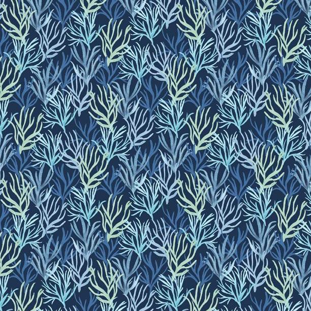 Wilmington Prints "Underwater Wonders" Half-Yard Bundle - 10 Fabrics, 5 Total Yards