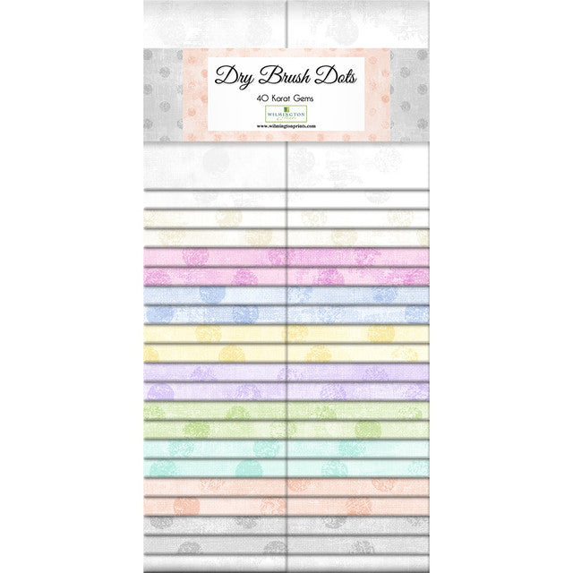 Wilmington Prints - 40 Karat Gems - Dry Brush Dots