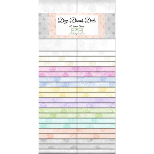 Wilmington Prints - 40 Karat Gems - Dry Brush Dots