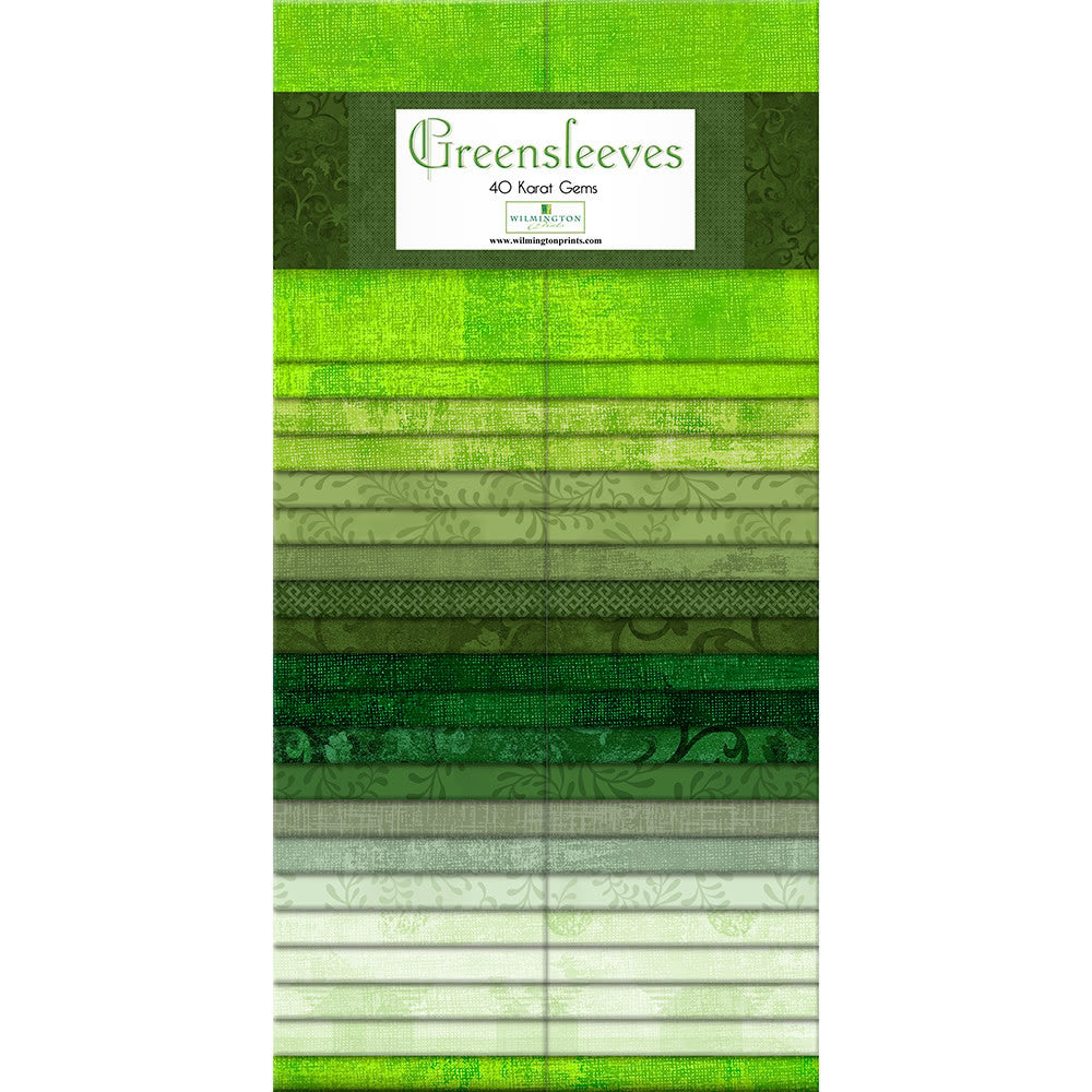Wilmington Prints - 40 Karat Crystals - Greensleeves