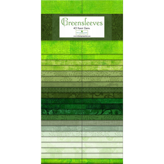 Wilmington Prints - 40 Karat Crystals - Greensleeves