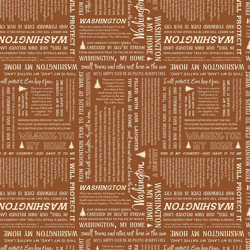 Riley Blake Washington My Home (All Pacific Northwest Shop Hop) - 40 Strip Rolie Polie