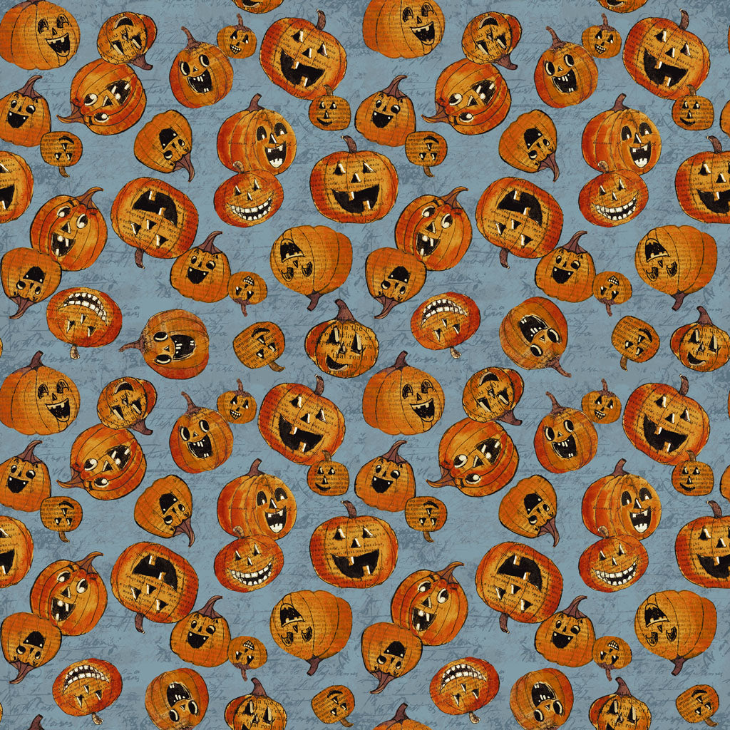 Clothworks "All Hallow's Eve" (Halloween) Half-yard Bundle - 10 Fabrics, 5 Total Yards