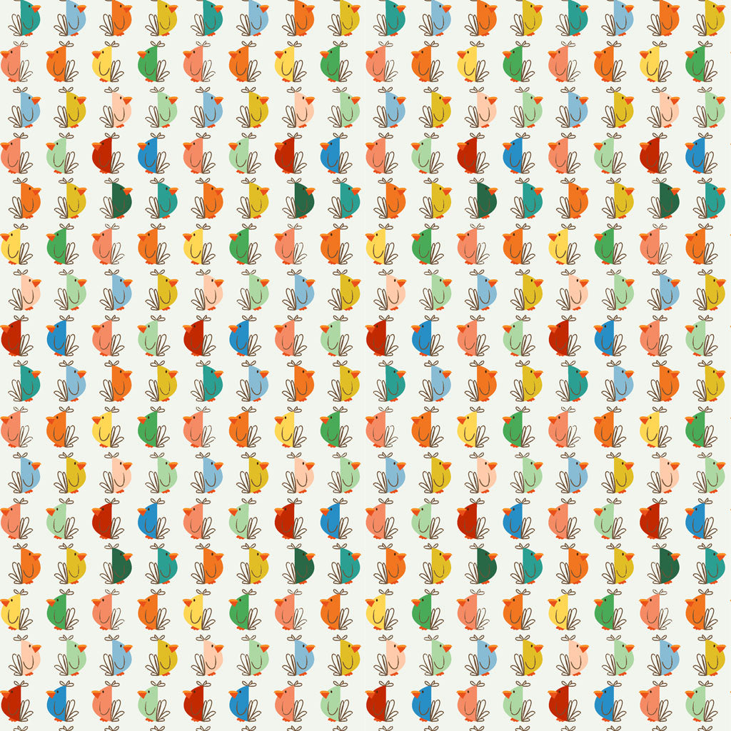 Clothworks "Bird Brain" Half-yard Bundle - 10 Fabrics, 5 Total Yards