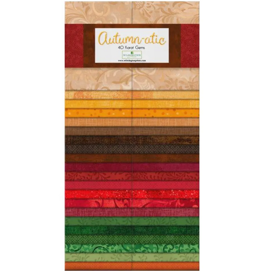 Wilmington Prints - 40 Karat Crystals - Autumn-atic