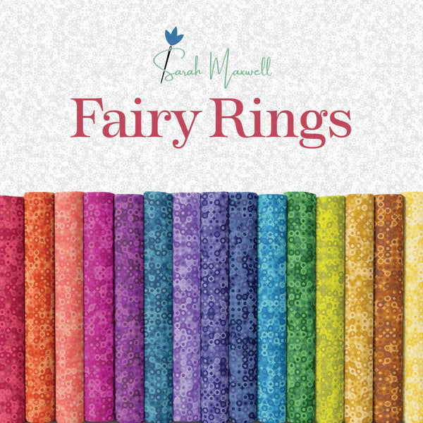 Andover/Makower UK - Fairy Rings Double Scoops - 40 2.5" Strips