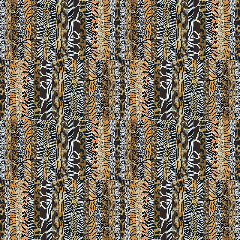June Doe Fabric Collections - Animal Skin Prints - 40-Strip Pack