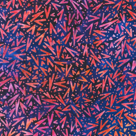 (5.5 yd) Robert Kaufman Artisan Batik Velocity Jewel AMD-21817-201