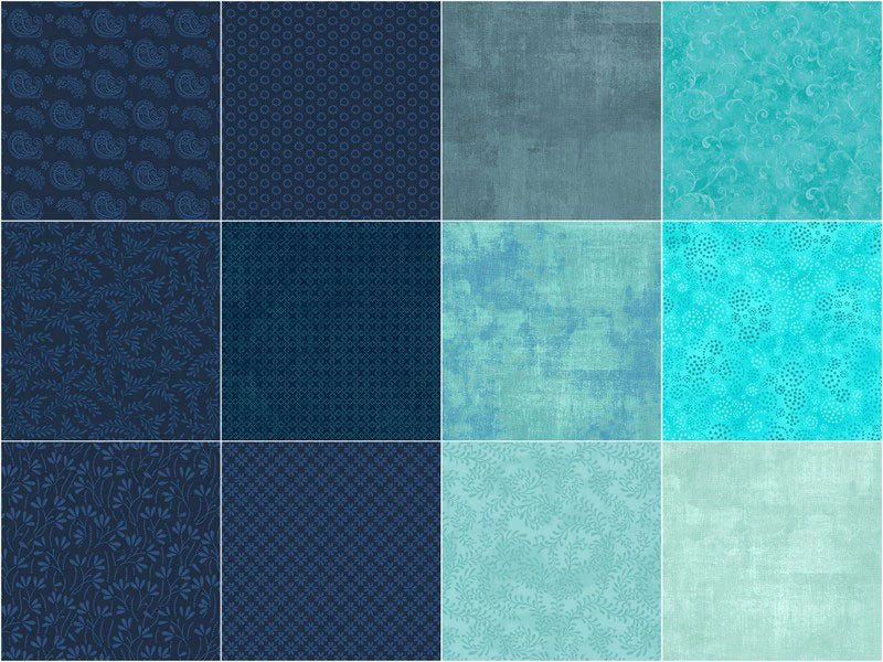 Wilmington Prints - 40 Karat Gems - Night Breeze