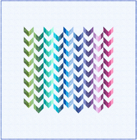Free Bali Breezes Jelly Roll Pattern!