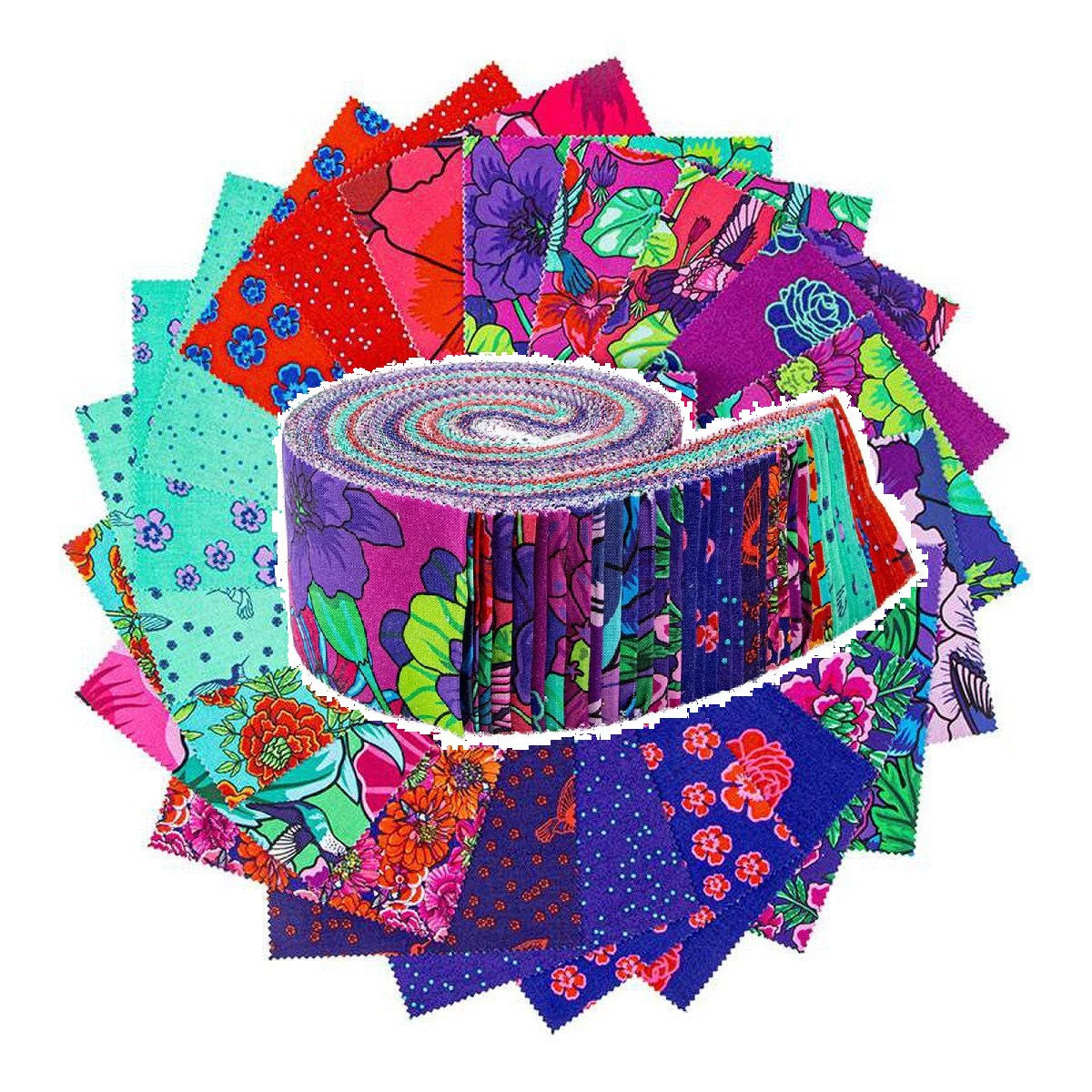 Riley Blake Botanic Blast - 40 Strip Rolie Polie