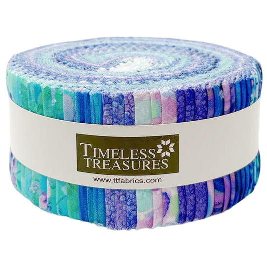 Timeless Treasures - Bellagio by Chong-a Hwang - 40 2.5" Strips/Jelly Roll
