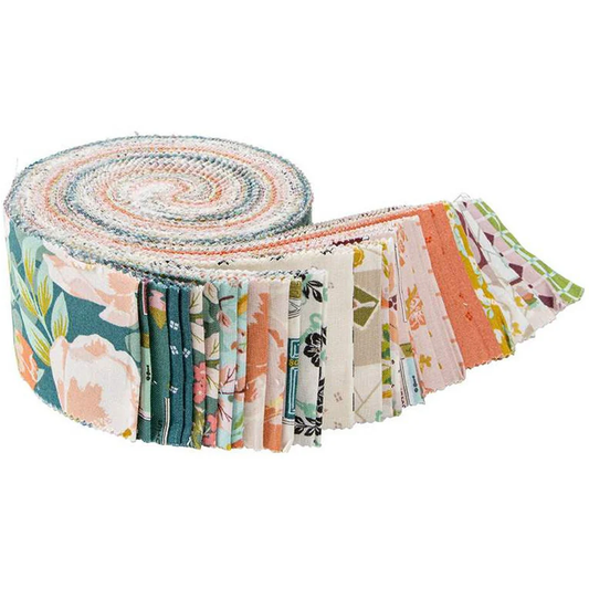 Riley Blake Blossom Lane - 40 Strip Rolie Polie