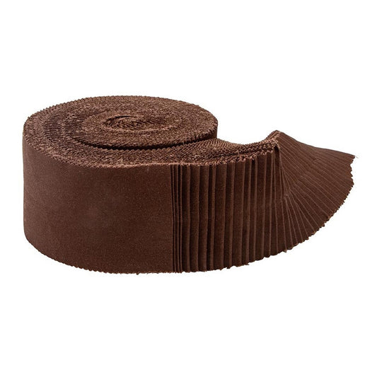 Riley Blake Confetti Cottons Brownie - 40 Strip Rolie Polie
