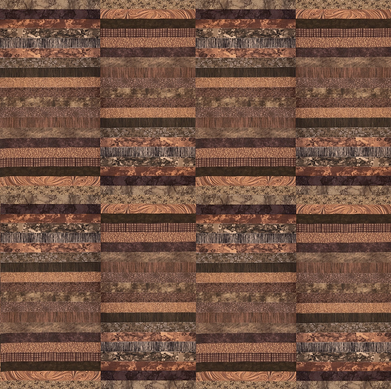 June Doe Fabric Collections - Brownie - 40-Strip Pack