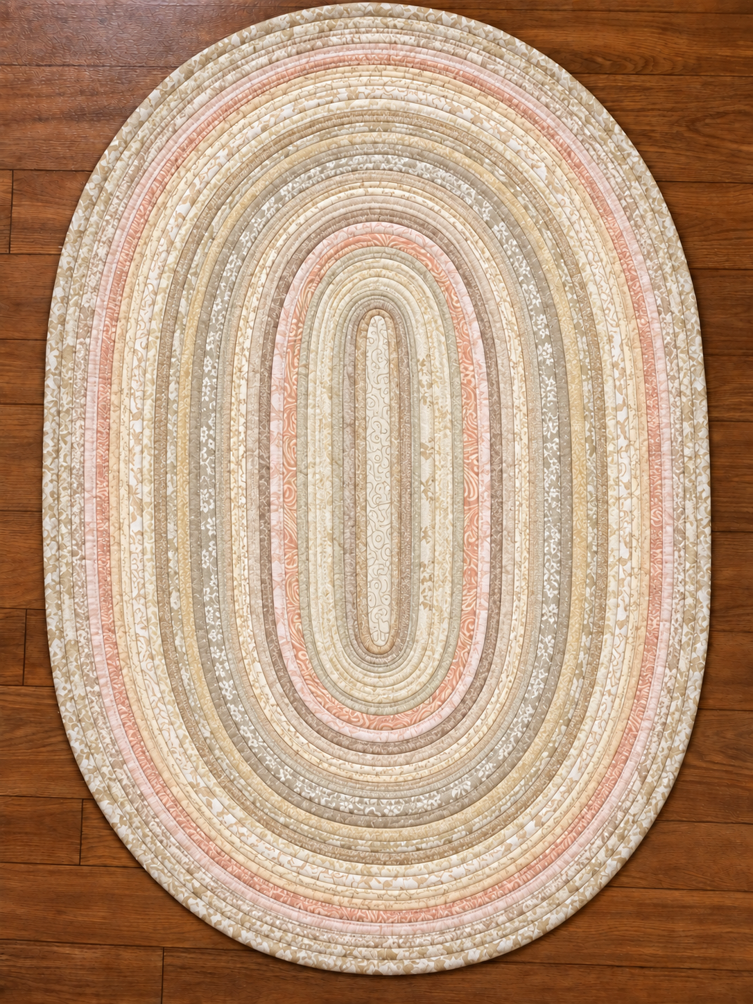2.5" Jelly Roll Strips - June Doe Fabric Collections - Vanilla Cream - 40-Strip Pack