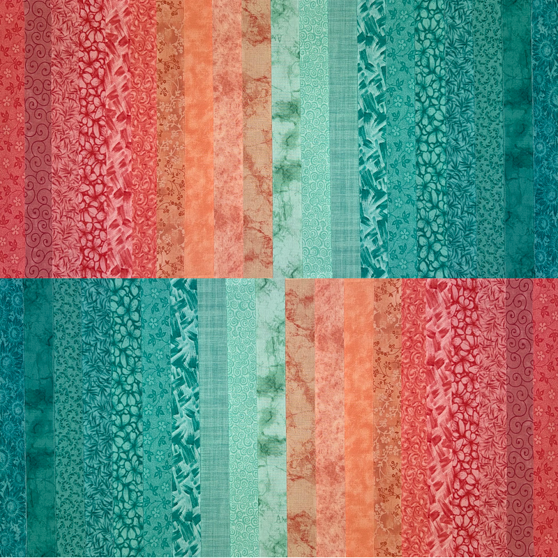 June Doe Fabric Collections - California - 40-Strip Pack