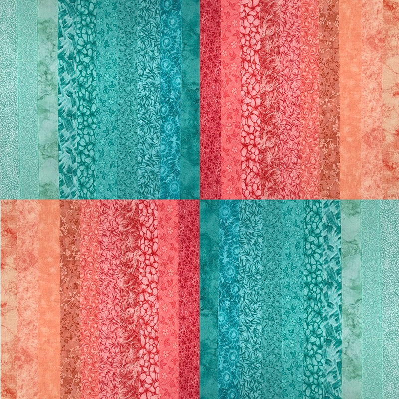 June Doe Fabric Collections - California- 40-Strip Pack