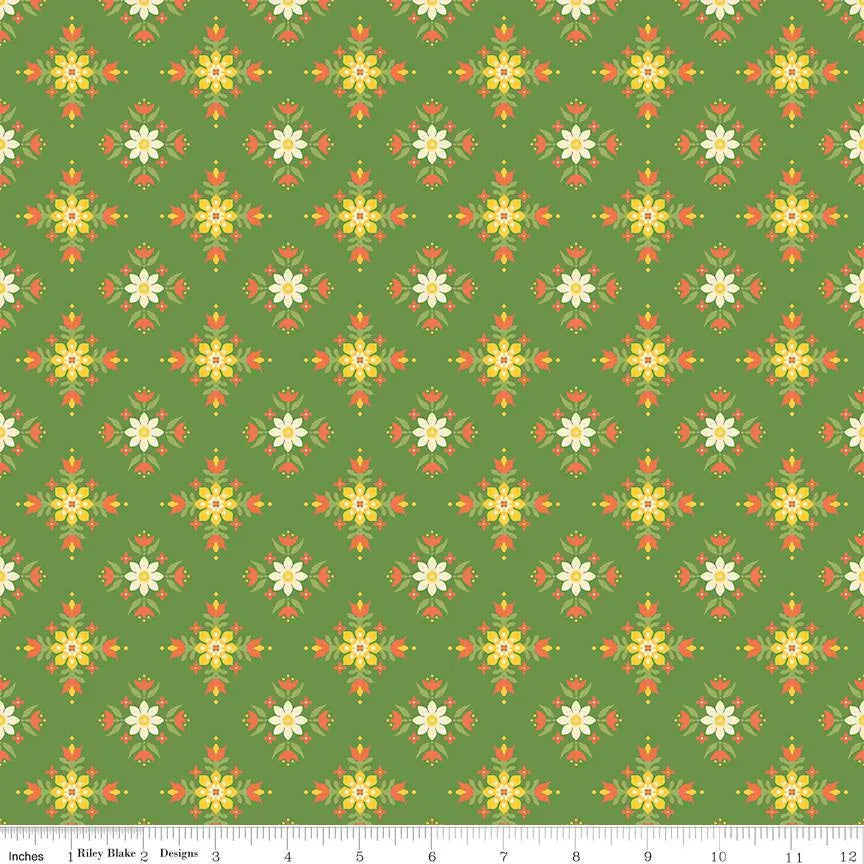 Riley Blake "Autumn Afternoon" Half-yard Bundle - 10 Fabrics, 5 Total Yards