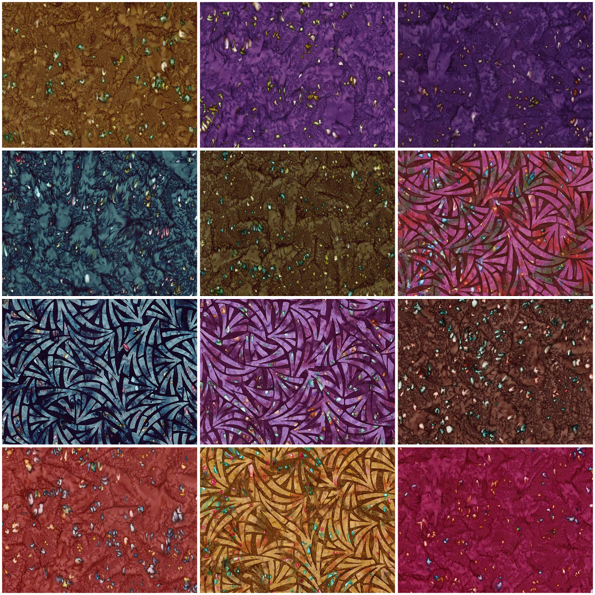 Riley Blake Color Beads Express Yourself! Batiks - 40 Strip Rolie Polie