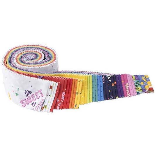 Riley Blake Colors Of Kindness - 40 Strip Rolie Polie