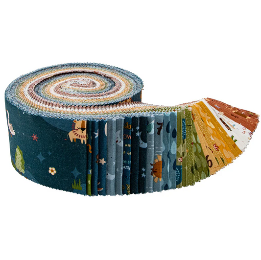 Riley Blake Created With Love - 40 Strip Rolie Polie