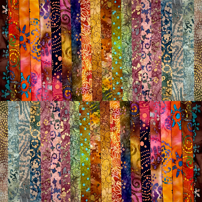June Doe Fabric Collections - Desert Batiks - 40-Strip Pack