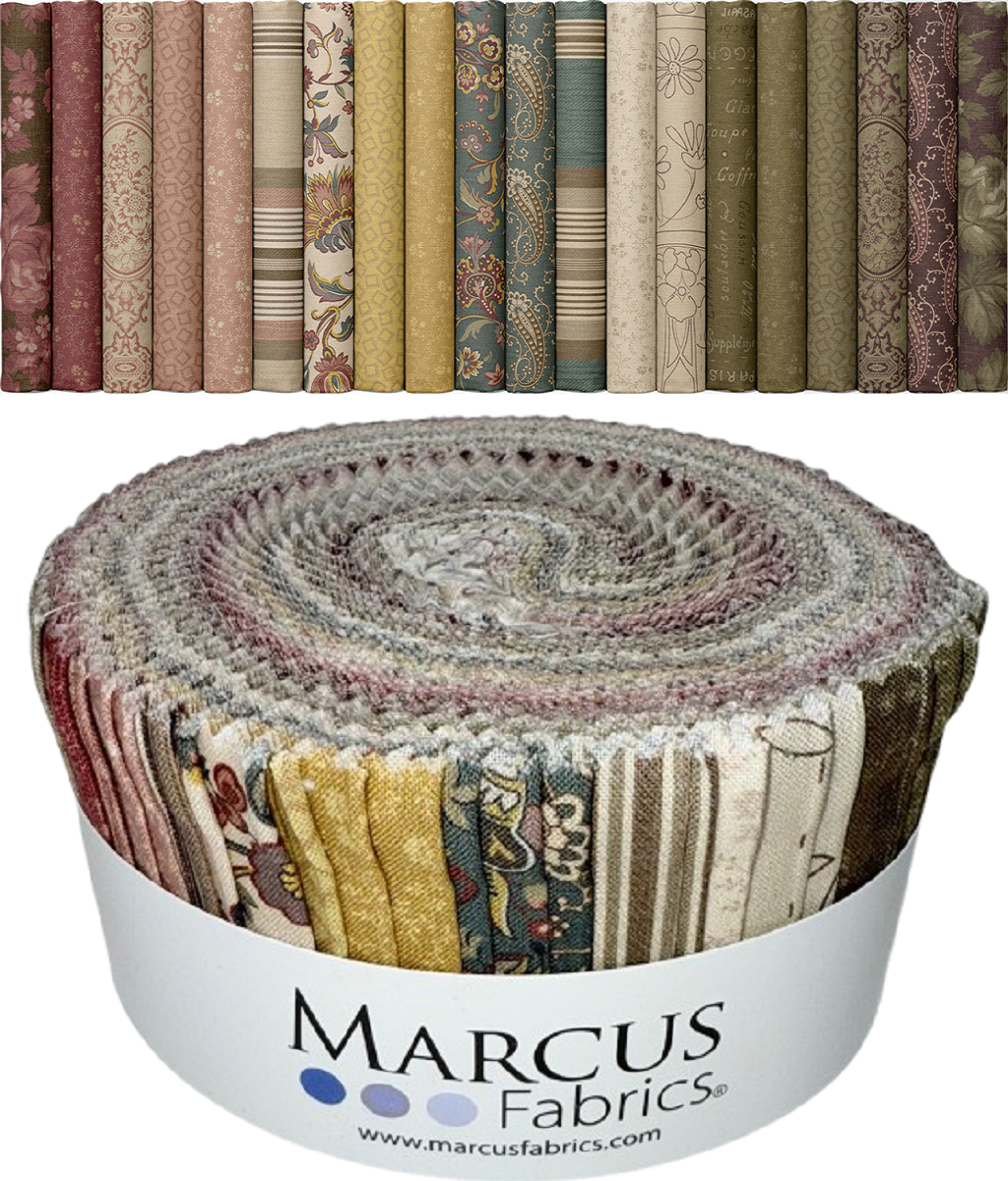 Marcus Fabrics - Dressmaker by Dawn Heese - 40 2.5" Strips