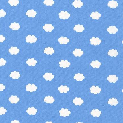 Half-yard Bundle - Robert Kaufman "Handworks Home" (Blues) - 10 Fabrics, 5 Total Yards