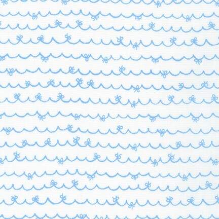 Half-yard Bundle - Robert Kaufman "Handworks Home" (Blues) - 10 Fabrics, 5 Total Yards