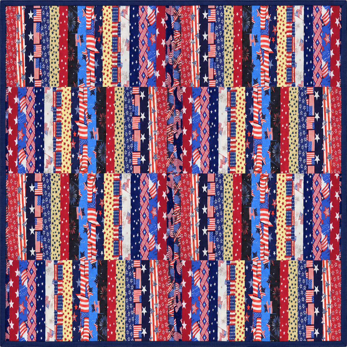 June Doe Fabric Collections - Americana - 40-Strip Pack