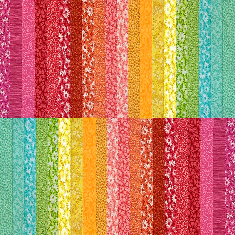 June Doe Fabric Collections - Summer Breeze - 40-Strip Pack - Back In Stock Shortly!