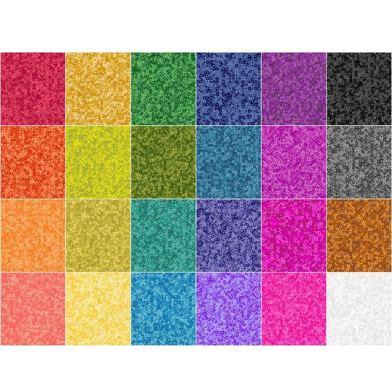 Andover/Makower UK - Fairy Rings Double Scoops - 40 2.5" Strips