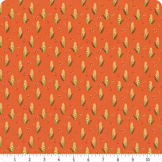 (4.5 yd) Riley Blake Fall's In Town C13514 Orange Corn