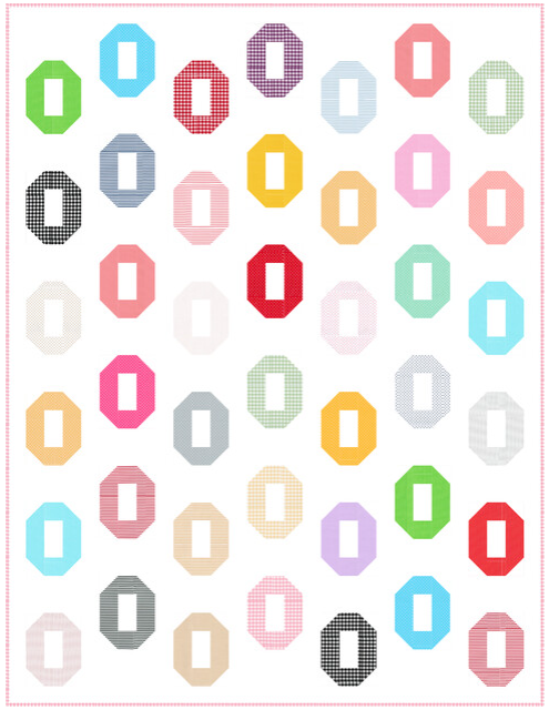 Free "Floating Beads" Jelly Roll Pattern From Robert Kaufman!