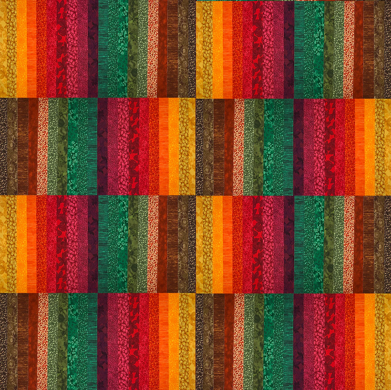 June Doe Fabric Collections - Changing Leaves - 40-Strip Pack