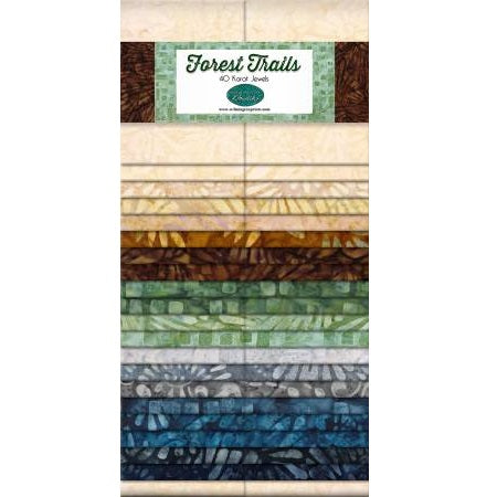 Wilmington Prints - 40 Karat Jewels - Forest Trails (Batiks)