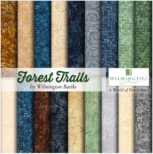 Wilmington Prints - 40 Karat Jewels - Forest Trails (Batiks)