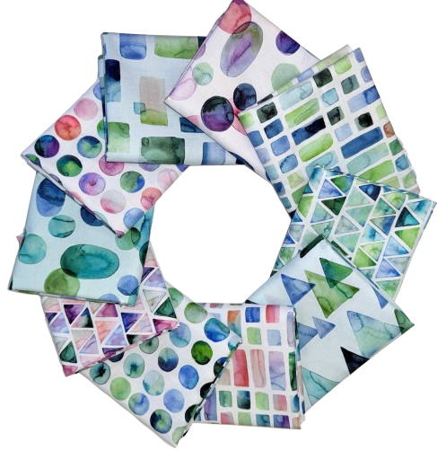 P&B "Gemstones" Half-yard Bundle - 10 Fabrics, 5 Total Yards