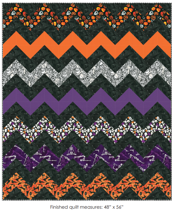 Free "Chevron" Half-Yard Quilt Pattern From Robert Kaufman!