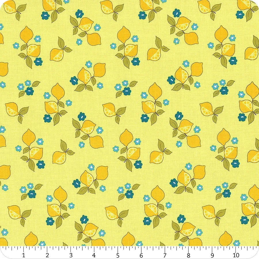 (1.5 yd) Riley Blake Here Comes The Sun C14811 Celery Citrus