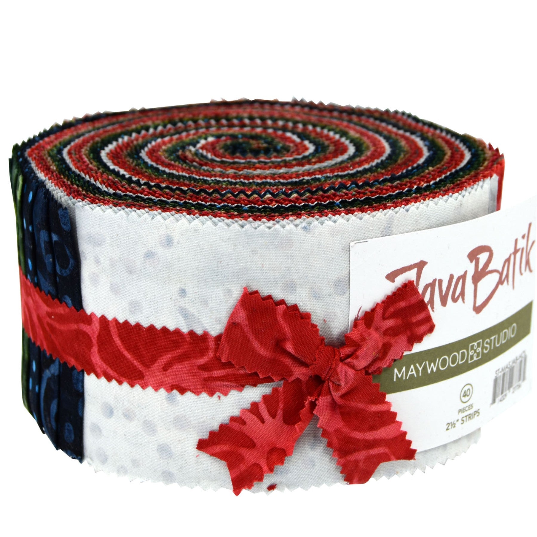 Maywood Studio - Java Batiks - Holiday - 40 Strips – JellyRollFabric.net