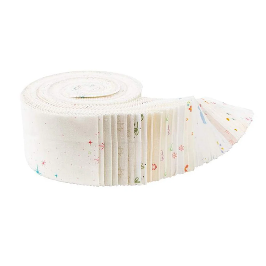 Riley Blake Hush Hush 4 - 40 Strip Rolie Polie
