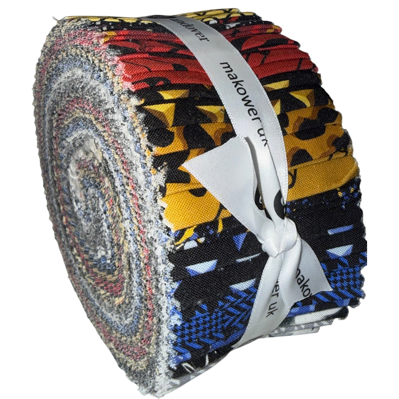 Andover/Makower UK - Iconic Double Scoops - 40 2.5" Strips