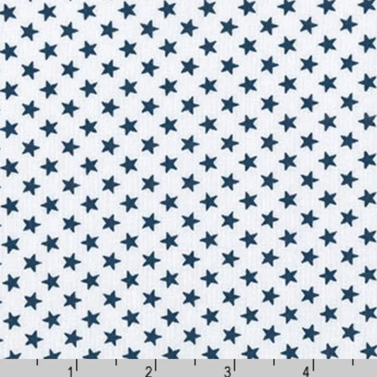 (6 yd) Robert Kaufman Sevenberry Petite Classiques SB-88620D1-6 Jet Black Tiny Stars